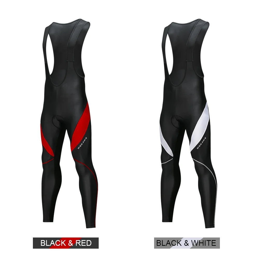 Red Thermal 3d Padded Bib Cycling Pants C503431