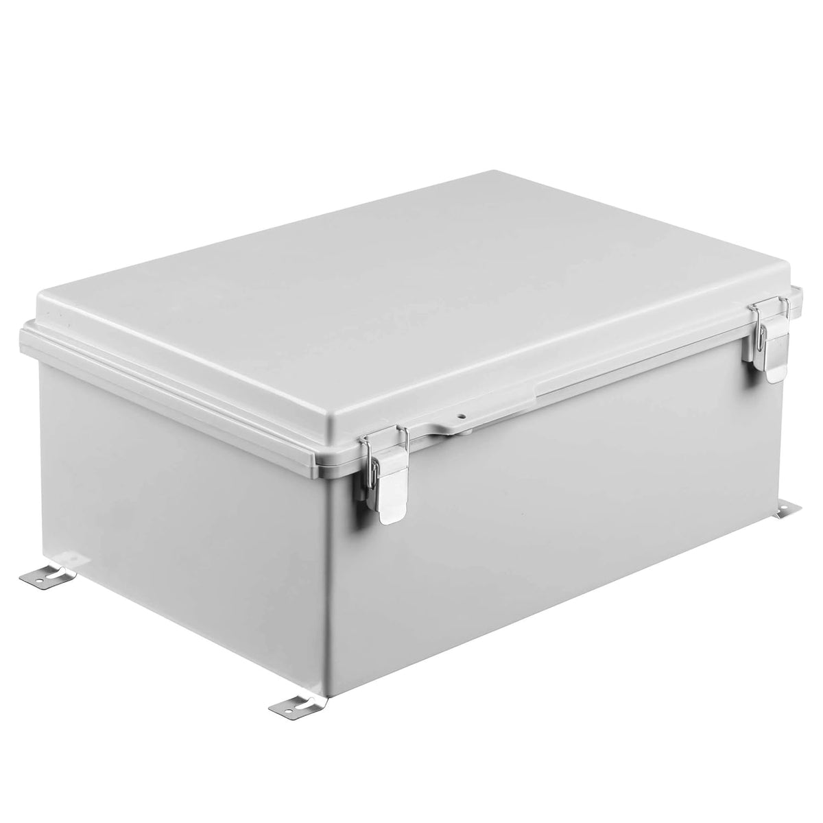 IP67 Waterproof Hinged Cover Plastic Junction Box with Mounting Plate 400×300×180mm B589428