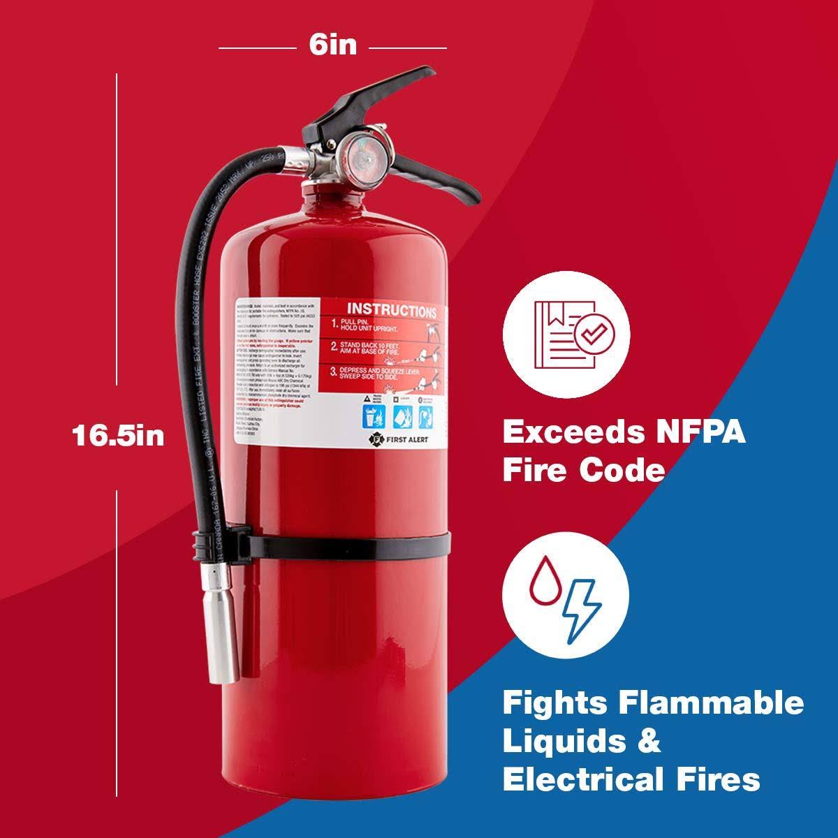 Commercial Fire Extinguisher, Red G9609