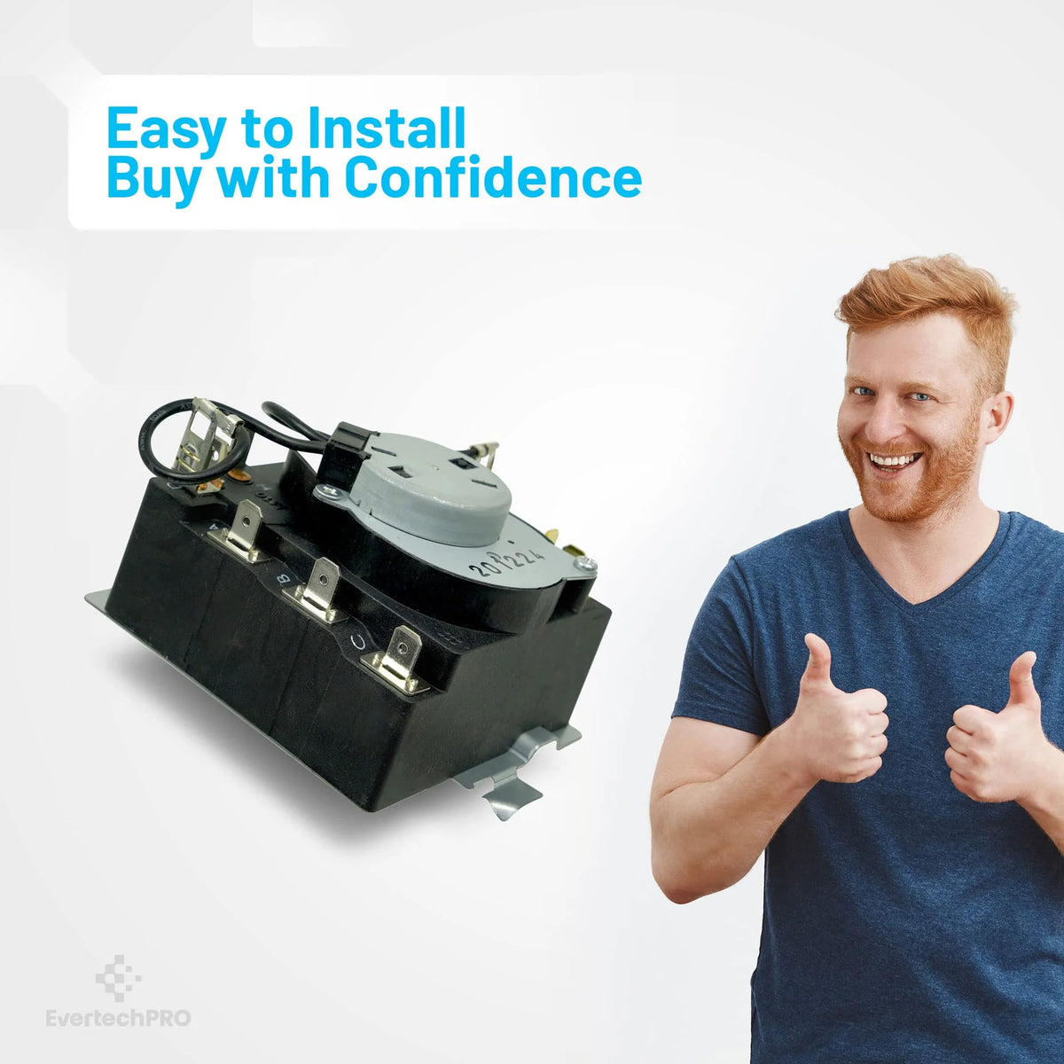 Timer Compatible with GE Dryer F8686