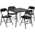 5 Piece Folding Card Table and Chair Set B879110