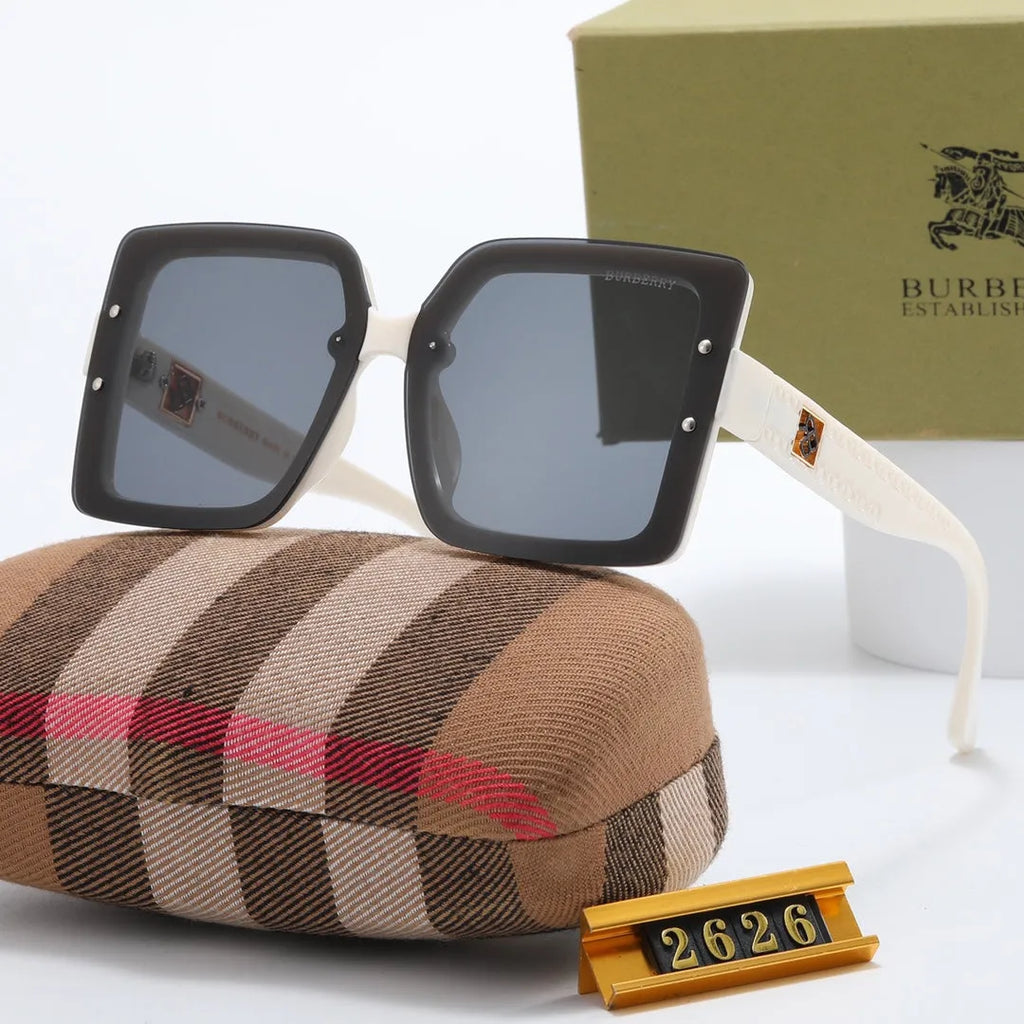 Square Frame Gradient Lens Polarized Sunglasses K291732