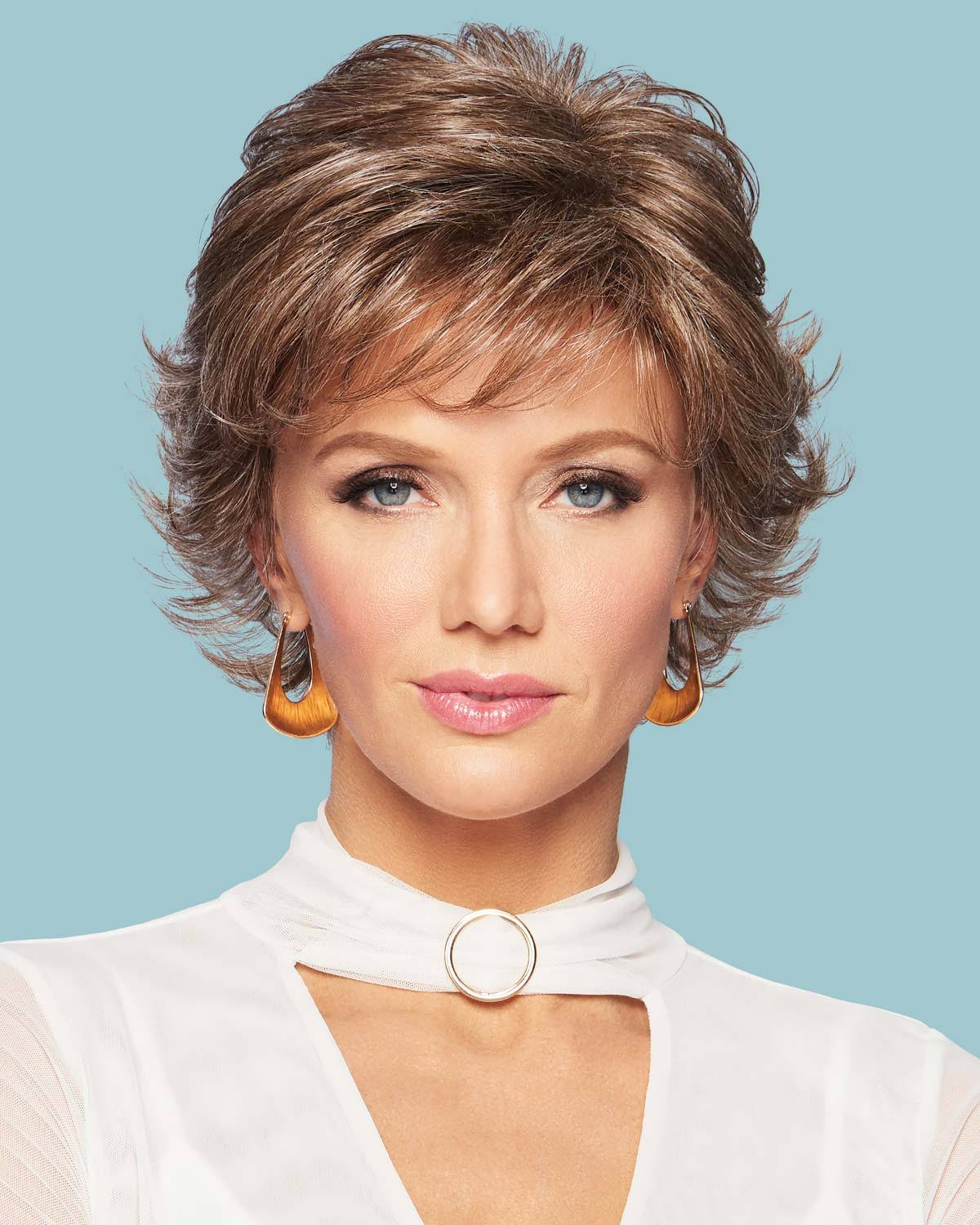 Light Red Synthetic Wig K980333