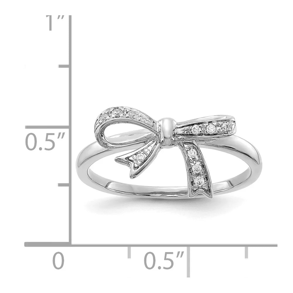 14K White Gold Diamond Ring J77081