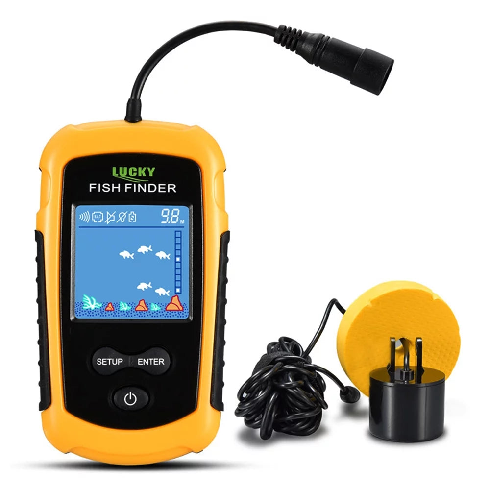 Fish Detection Sonar with Long Battery P455