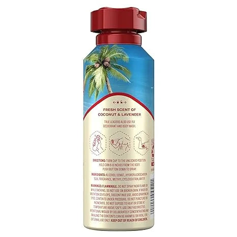 Aluminum Free Body Spray O66716