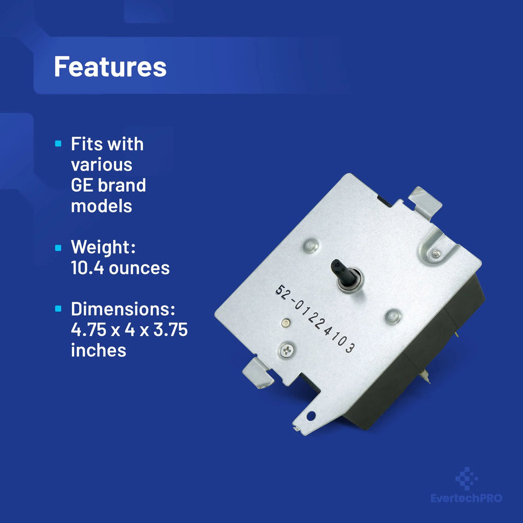 Timer Compatible with GE Dryer F8686