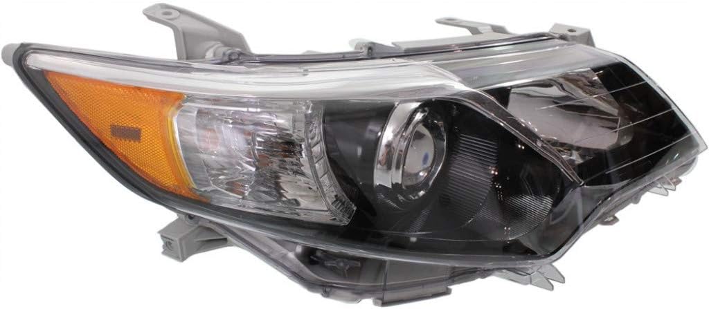 Halogen Headlight Assembly Pair for Toyota Camry 2012-2014 SE/Sport Model J75134