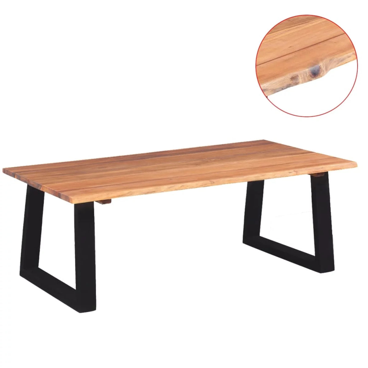 Solid Acacia Wood Coffee Table M906