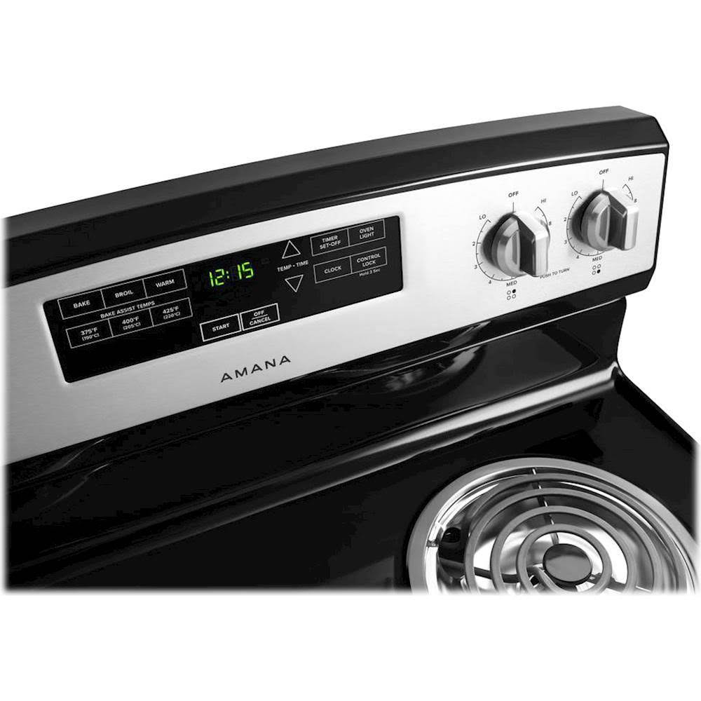 30-Inch Electric Range with Bake Assist Temps - Stainless Steel V5941