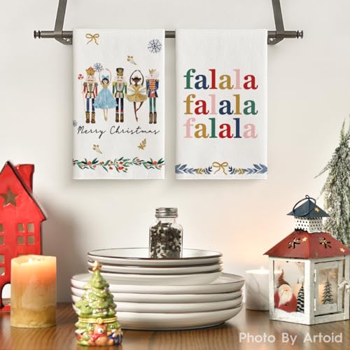 Christmas Kitchen Dish Towels Set of 6 X31562