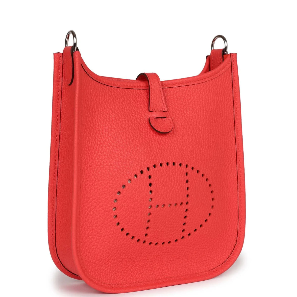Rose Clemence Palladium Hardware Bag K74390