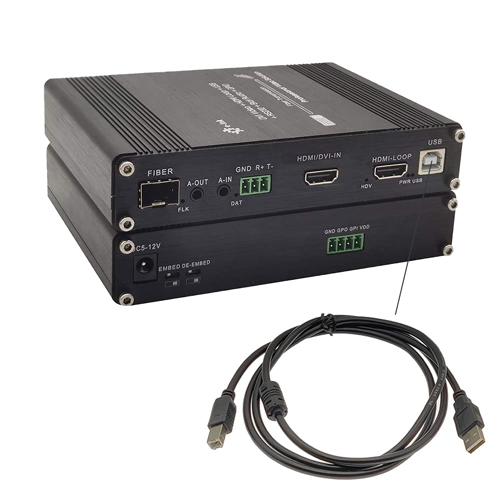 HDMI Fiber Extender 20km Single-Mode Optical Transceiver X62083