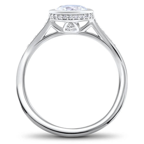 1/8 ct Diamond Engagement Ring Setting F69580