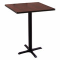Black Table with Square Top U392559
