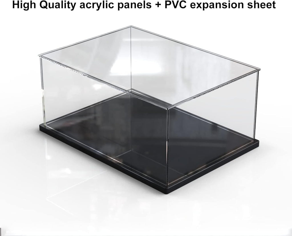 Clear Acrylic Dustproof Display Case Pack of 2 W15473