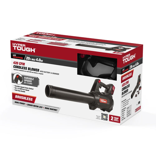 20V Max 110 mph 420 Cfm 4.0Ah Brushless Handheld Battery Blower P930617