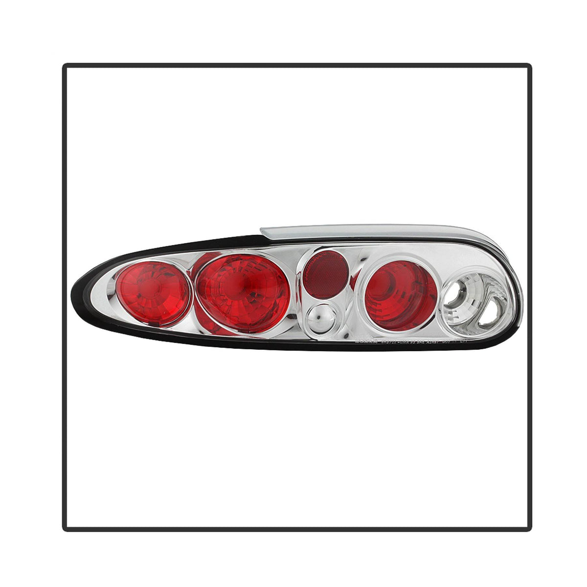 Euro Style Tail Lights Chrome I568