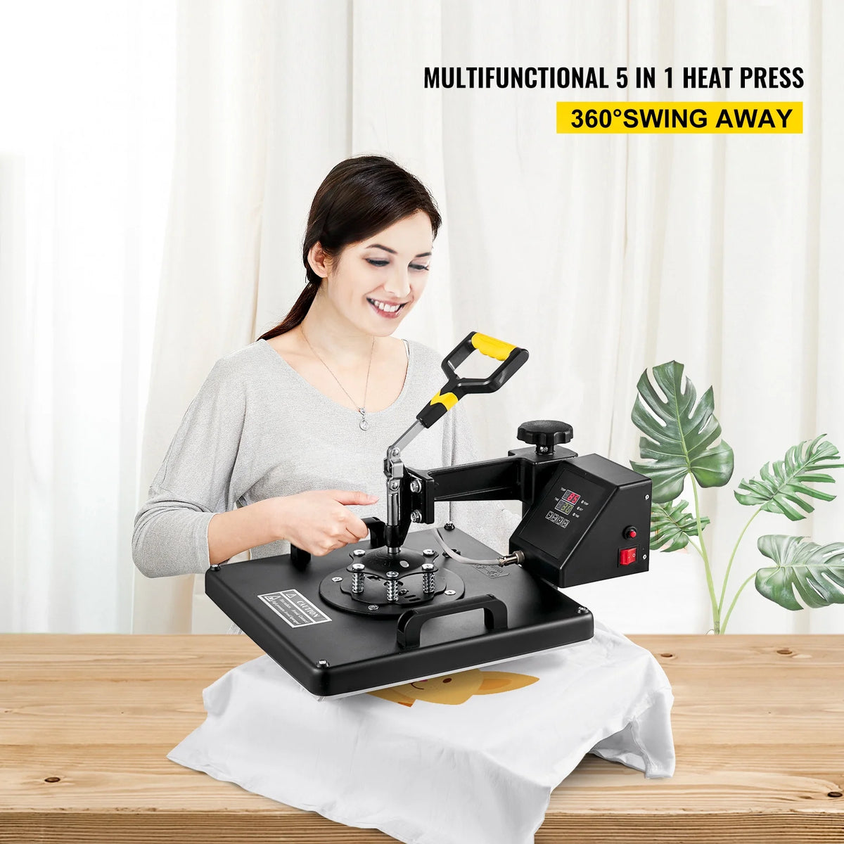 15X15 inch 5 in 1 Digital Heat Press Machine P950