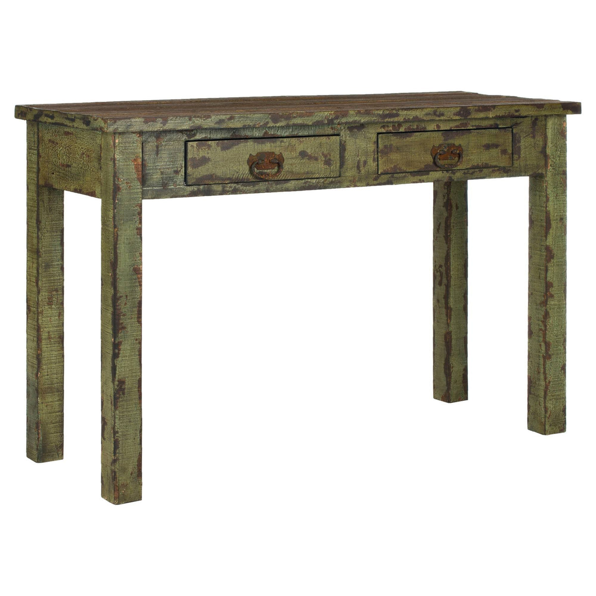 Antique Green Console U707701