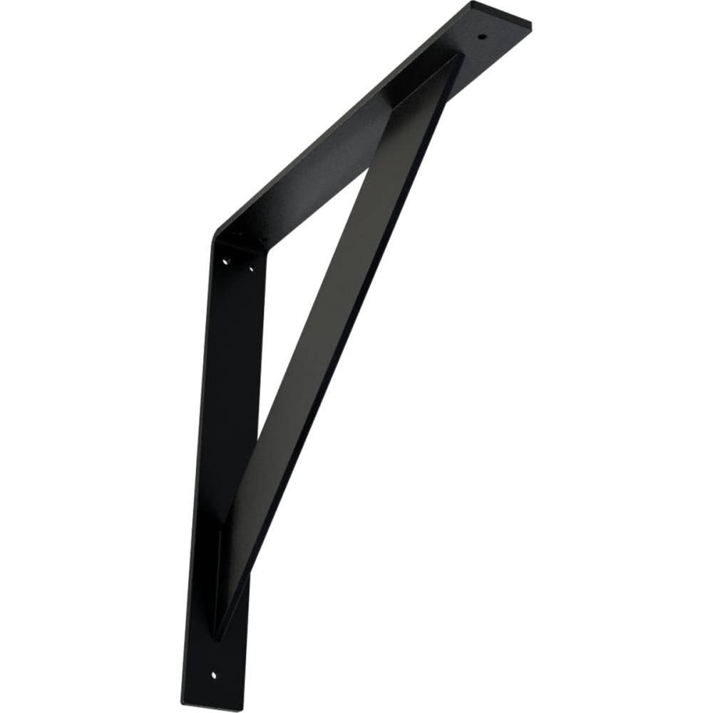 Traditional Steel Bracket, Powder Coated Black M153932