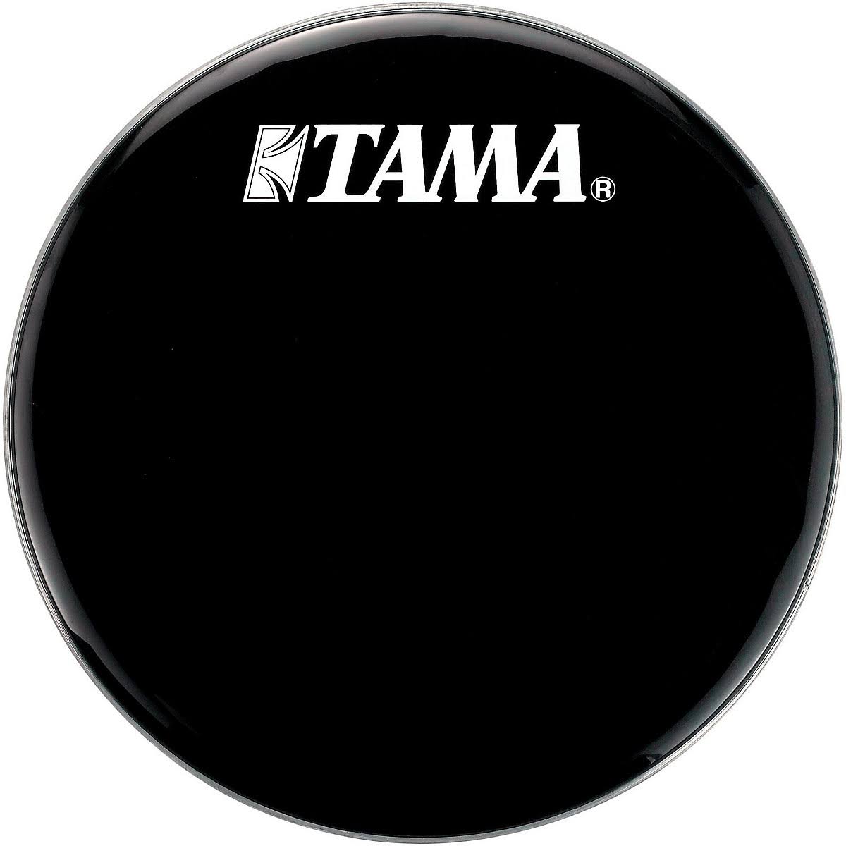 Black 22 in. Bass Drum Head L52409