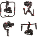 4-in-1 Handheld Gimbal Stabilizer with Detachable Head 6.6 Pound Payload C22607