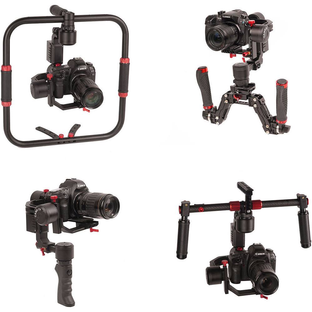 4-in-1 Handheld Gimbal Stabilizer with Detachable Head 6.6 Pound Payload C22607