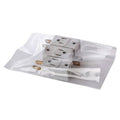 Clear 4 mil Layflat Poly Bags, 9 x 14, 1000/Case W891