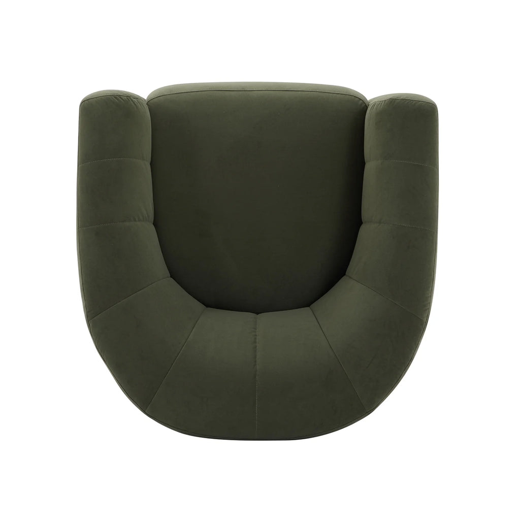 Curved Swivel Chair O6061