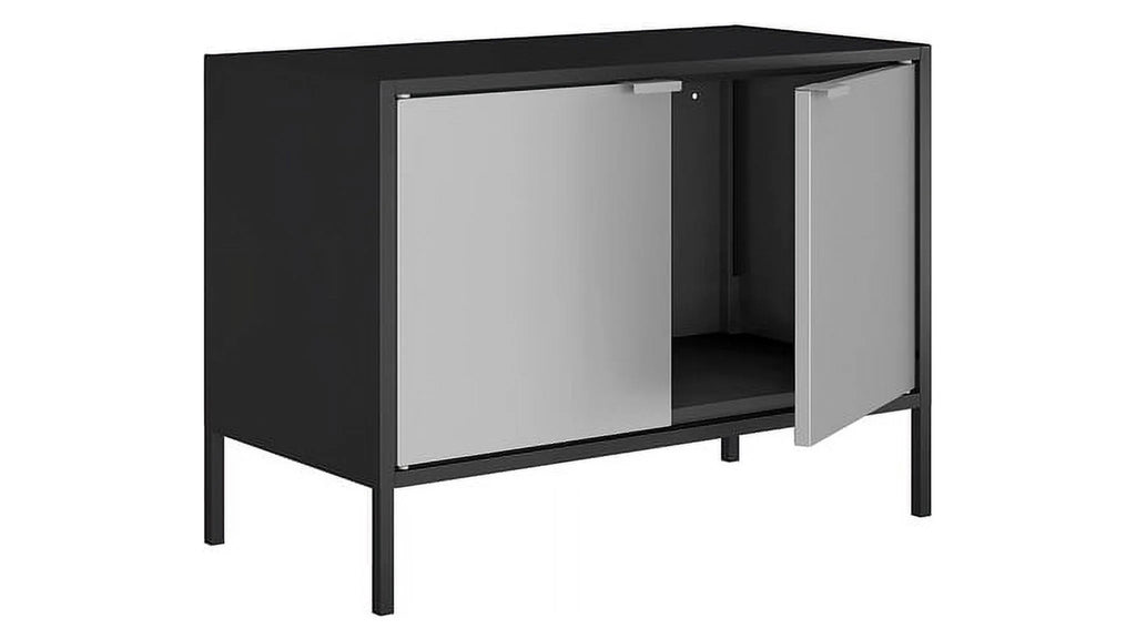 Black and Grey TV Stand Cabinet E91368