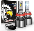 H11 LED Headlight Bulbs 6500K Cold White Conversion Kit Pack of 2 F120