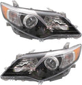Halogen Headlight Assembly Pair for Toyota Camry 2012-2014 SE/Sport Model J75134
