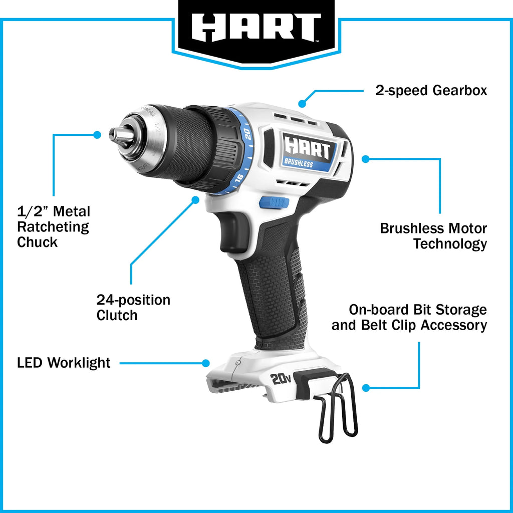 20-Volt Brushless 1/2-inch Drill/Driver Kit C5570