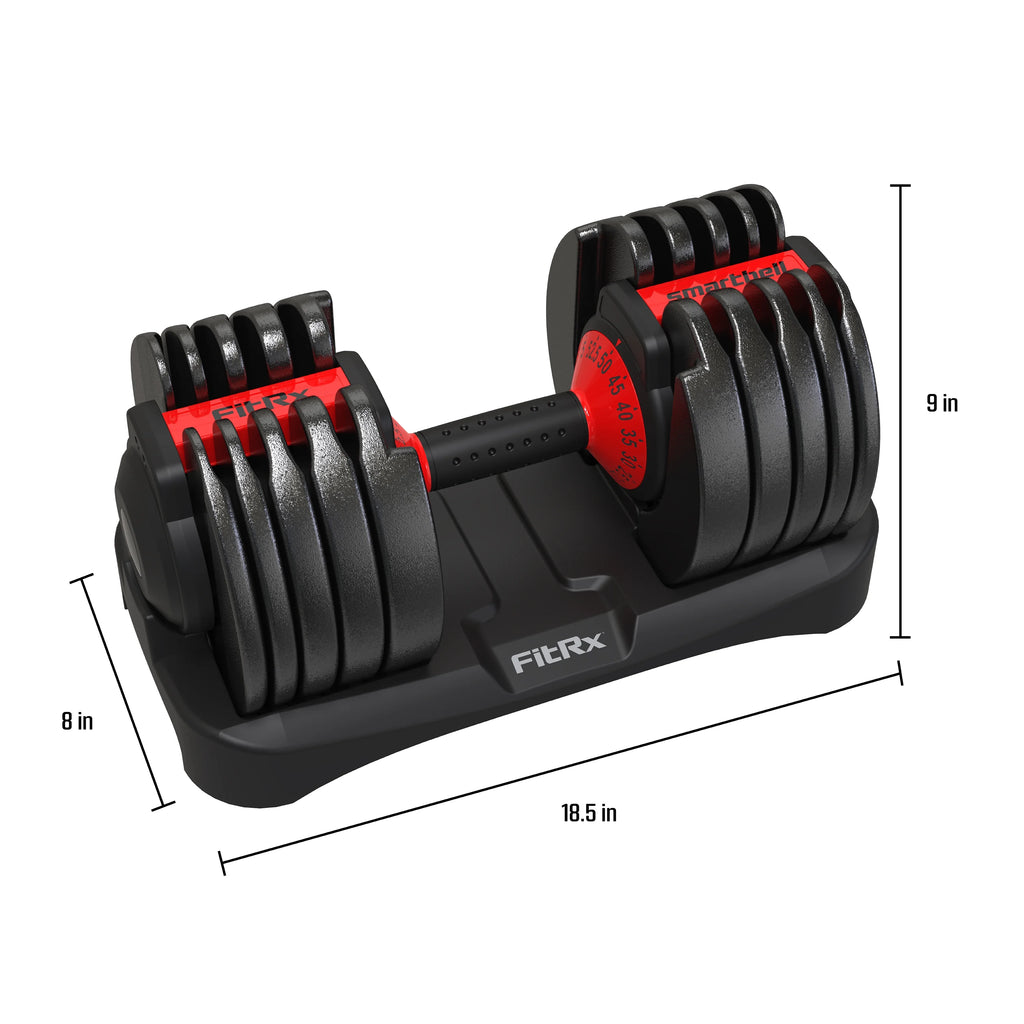 Adjustable Dumbbell 5-52.5 lbs Black O682