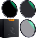 46mm ND8 ND64 CPL Circular Polarizer Filter Kit with Multi-Layer Coatings, Pack of 2 P17713