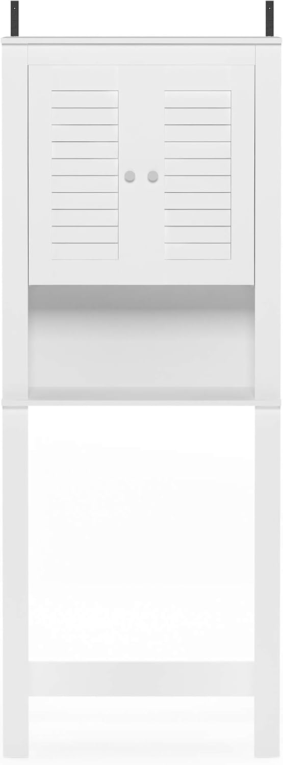 Espresso Louver Door Bath Cabinet J770406