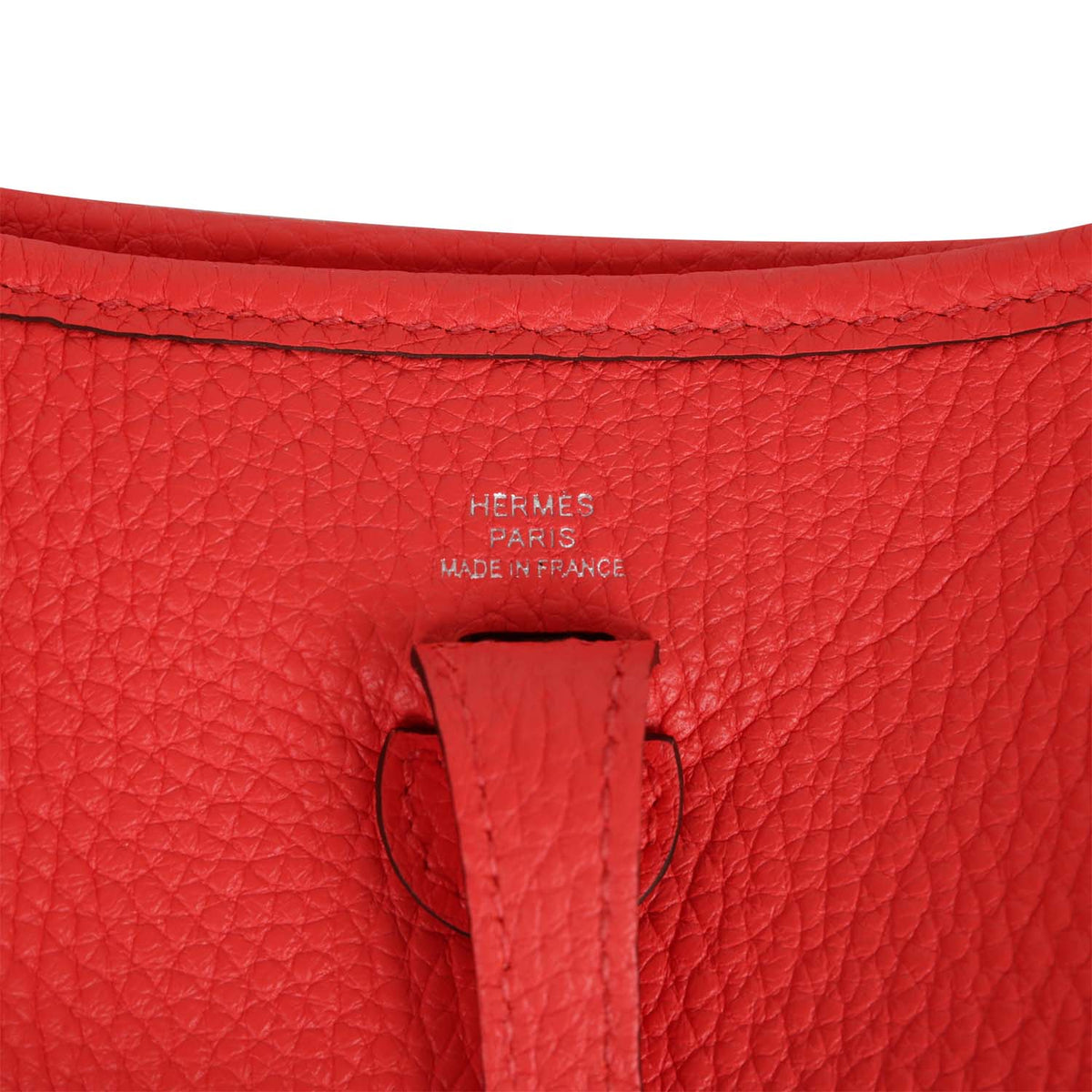 Rose Clemence Palladium Hardware Bag K74390