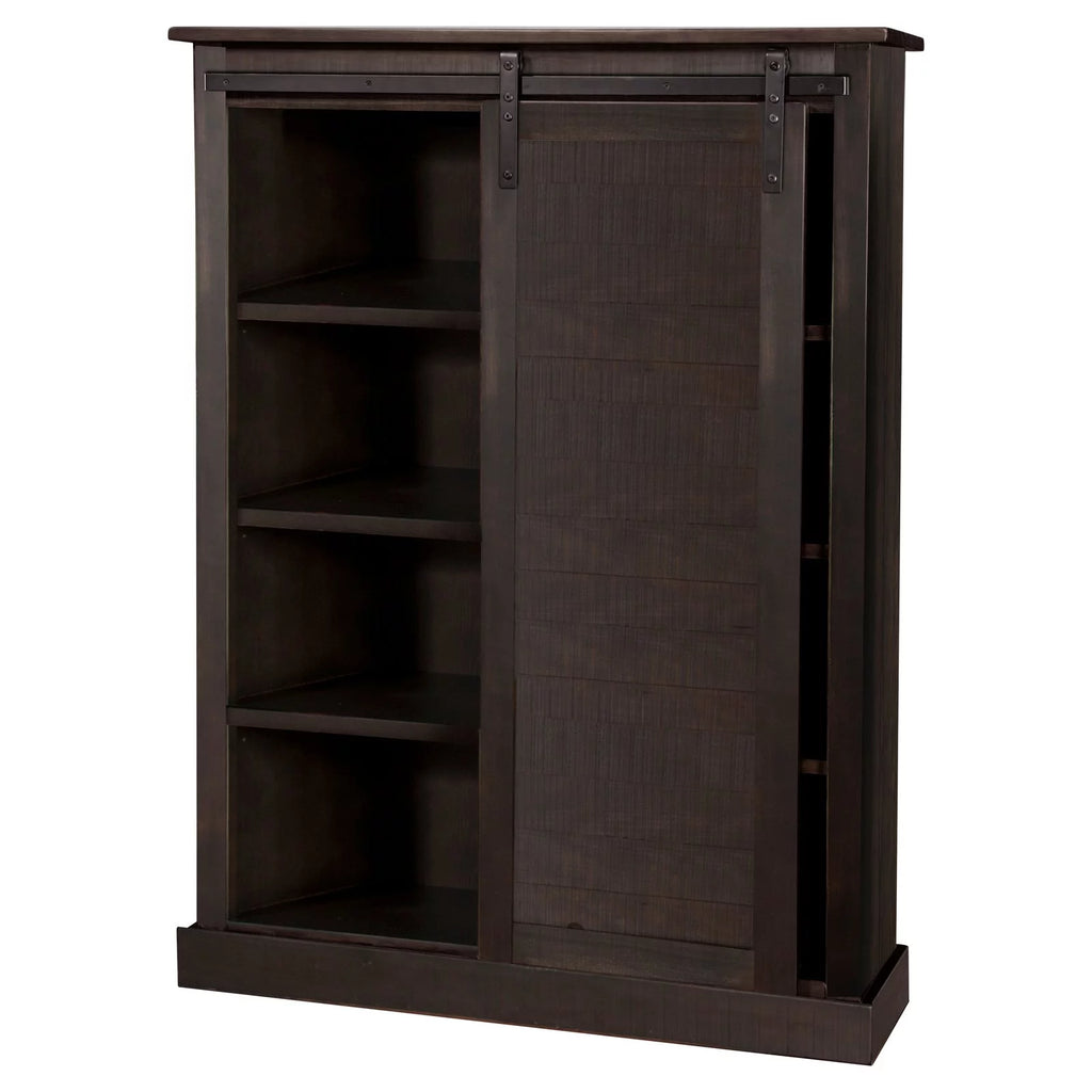 8 Shelf Barn Door Bookcase N69823