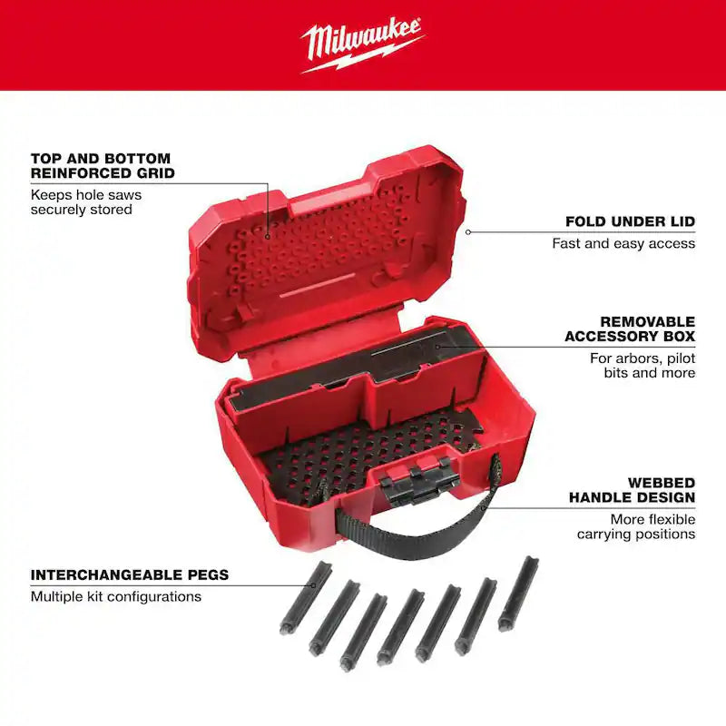 9-Piece Bi-Metal Hole Saw Set L3421