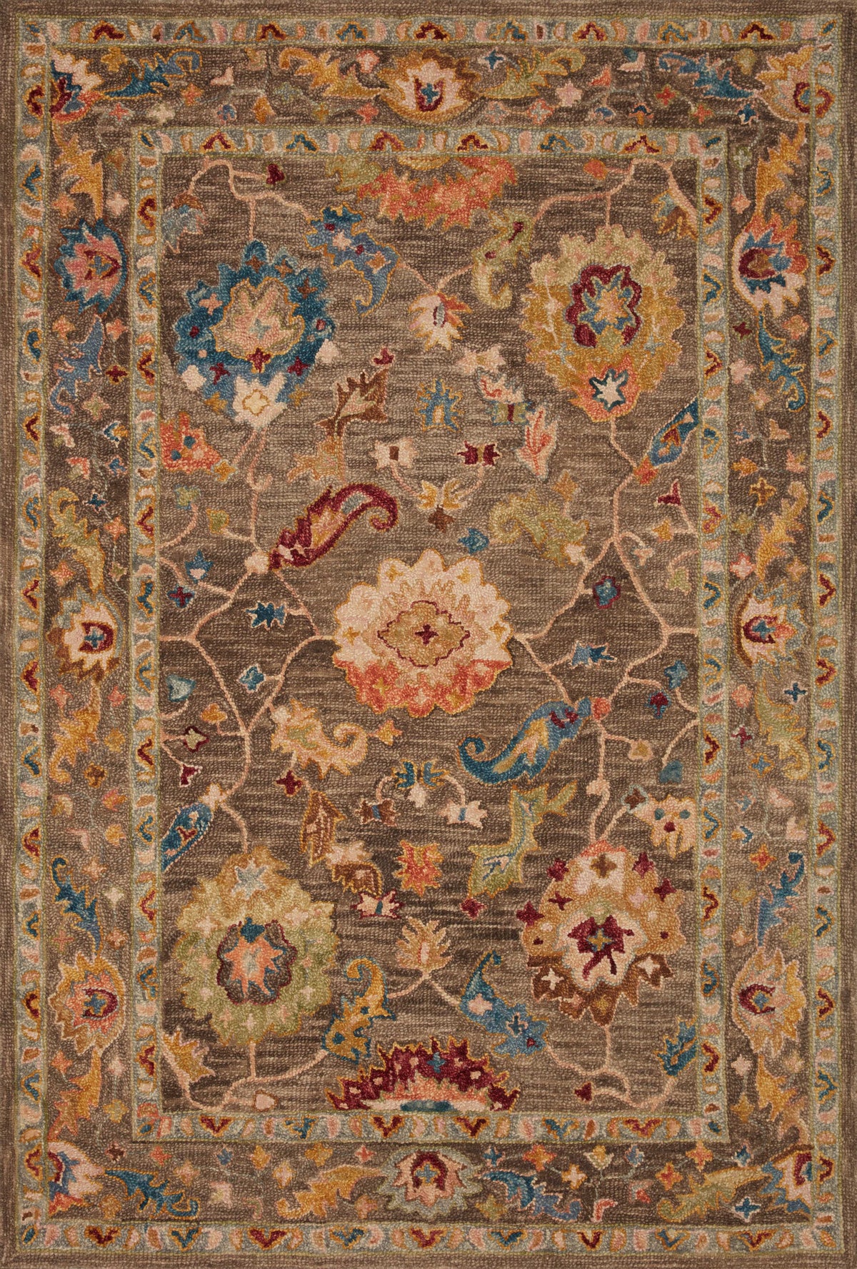 Charcoal Rug 7'9 x 9'9 O4035