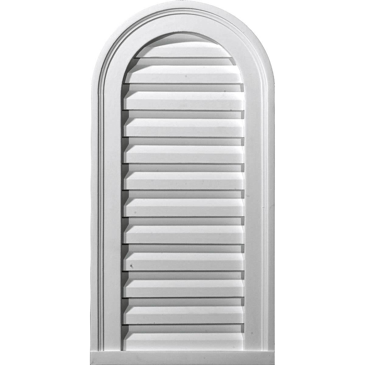 18 inchw x 21 inchh Urethane Gable Vent Louver H17132
