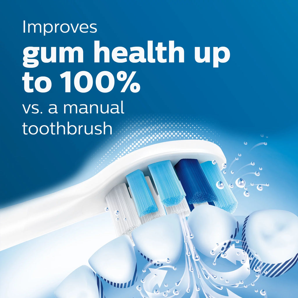 White 4-pk Replacement Toothbrush Heads V630623