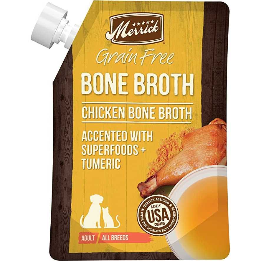 Chicken Bone Broth Grain-Free Dog Food Topper Q302