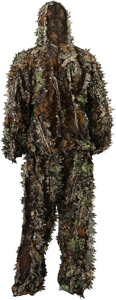 3D Leafy Camouflage Ghillie Suit T9286