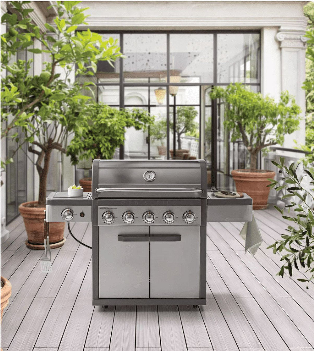 5-Burner Gas Grill Stainless Steel B154