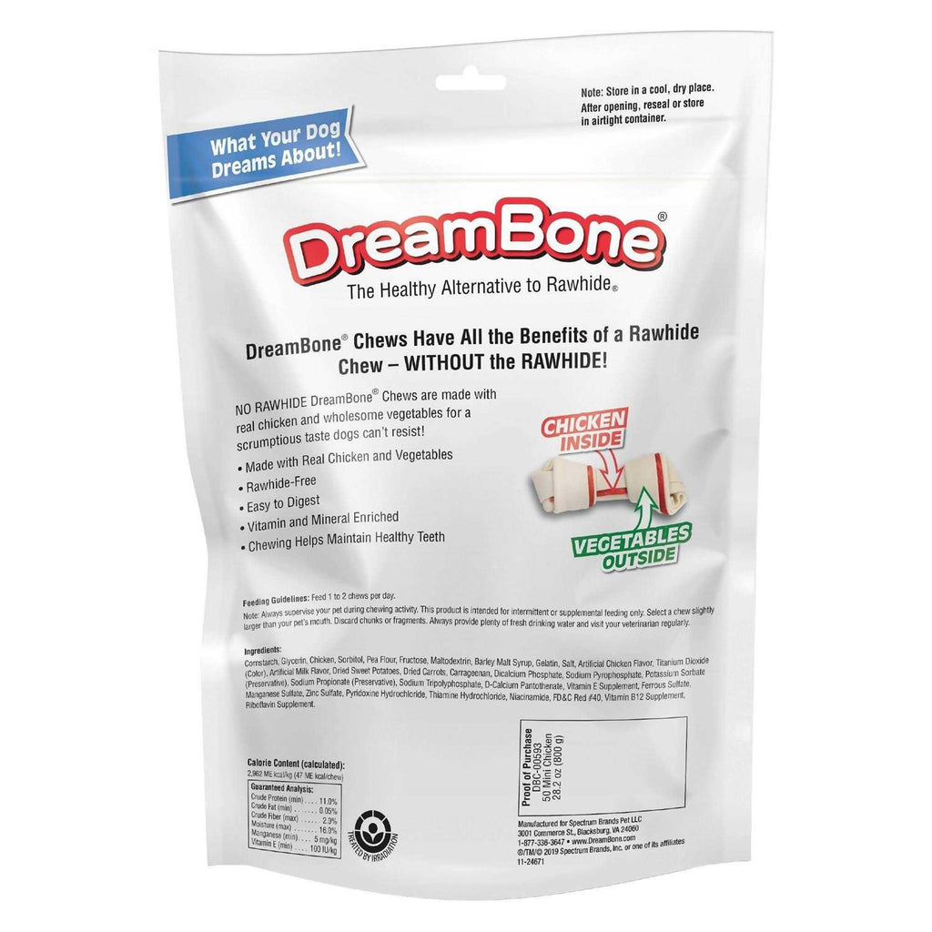 Mini Bones Dog Chews with Chicken and Vegetable V66813