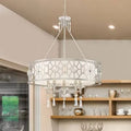 5 - Light Drum Chandelier with Crystal Accents H312439