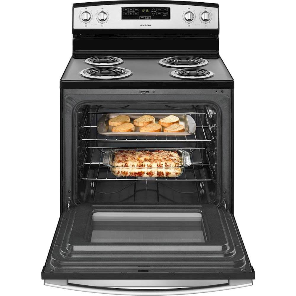 30-Inch Electric Range with Bake Assist Temps - Stainless Steel V5941