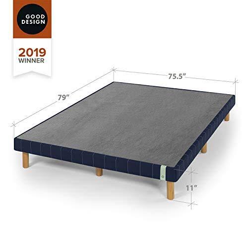 Navy Metal King Mattress Foundation S14482